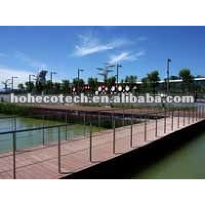 WPC outdoor bridge wood look flooring