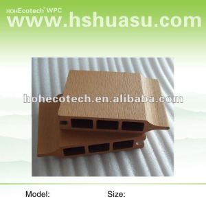 Outdoor Using Wood plastic composite decking board