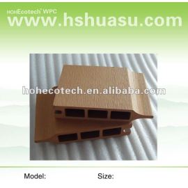 Outdoor Using Wood plastic composite decking board