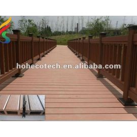 WPC wooden plastic composite decking floor/anti-aging carefree composite decking /eco WPC decking
