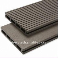 150*25mmの習慣長さの空の設計木製のプラスチック合成のDeckingの屋外の木製のdecking /flooring