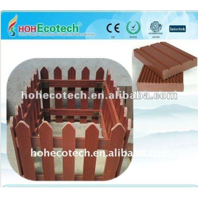 wood plastic fencing board and garden fencing (CE ROHS)