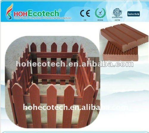 wood plastic fencing board and garden fencing (CE ROHS)