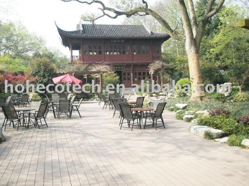 WPC Outside Decking/Flooring(CE,RoHS,ISO9001,ISO14001 approved)