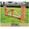 wood plastic garden fencing and railing (CE ROHS)