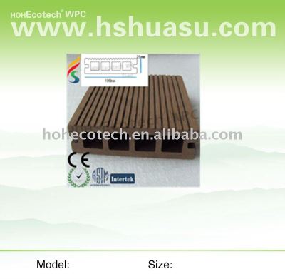 WPC Decking, CE,ISO9001,ISO14001approved