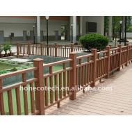 容易に設置wpcの材木のデッキの木製のプラスチック合成のdeckingかフロアーリングのdecking