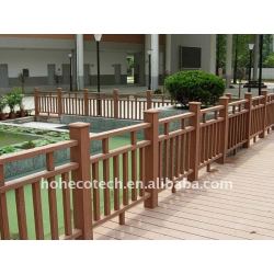 容易に設置wpcの材木のデッキの木製のプラスチック合成のdeckingかフロアーリングのdecking