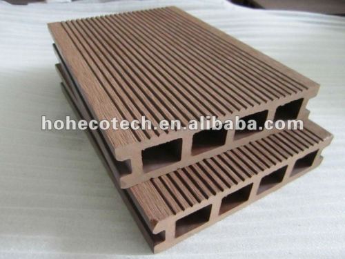 Legno decking composito di plastica/wpc decking/composito legno/pavimento esterno/piano giardino