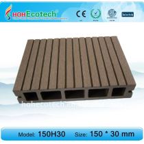Best selling European standard Eco-friendly hollow wpc outdoor decking (with certificates)