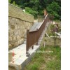 popular construction flooring material wood plastic composite wpc bench/railing/post wpc fencing