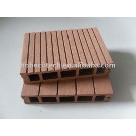 Waterproof,100% recycled wpc hollow decking