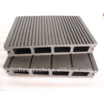 150mm*25mm two sides grooved composite decking--wood+HDPE