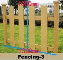 WPC fencing --design