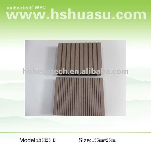 decking extérieur de wpc (ISO9001, ISO14001, ROHS, CE)