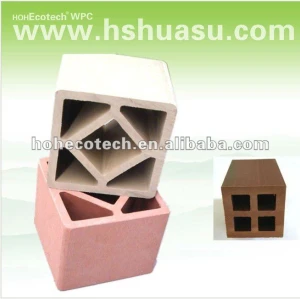 hot sale wpc fencing materials, fence post