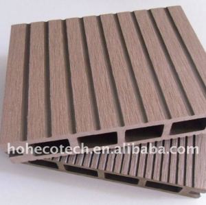 Decking composé en plastique en bois de tuile de decking de tuile de plate-forme de wpc de qualité/bois de construction en bois composé wpc de plancher