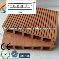 100% riciclabile decking di wpc decking composito