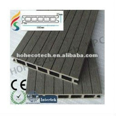100% recycle environmental wpc decking