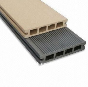 Decking de wpc (composé en plastique en bois)/plate-forme vinyle de plancher