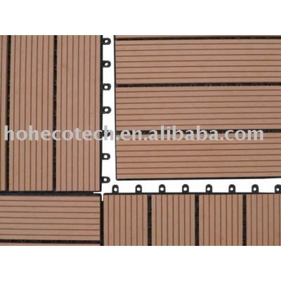 waterproof and interlocking wpc tile Model:HS30S30-5