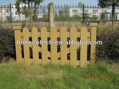 Wpc valla/barrera de madera
