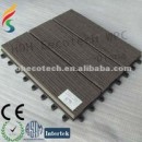 плитки на открытом воздухе wpc плитка/композитный настил/дерево пластик diy плитка