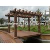 Wood plastic composite pergola/outdoor garden pergola/wpc pergolas/gazebo
