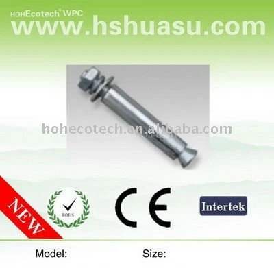 Clips for WPC decking board
