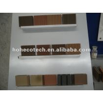 Environmental friendly maintainance free grooved decking profile