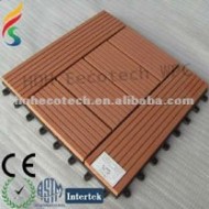 タイルの屋外のwpcのタイルの合成のdecking/の木製のプラスチックDIYタイル