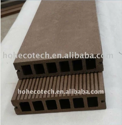 Internal &External flooring wood plastic composite decking tile decking/flooring wpc composite wood timber