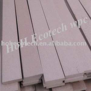 panneau de plancher composé en plastique en bois