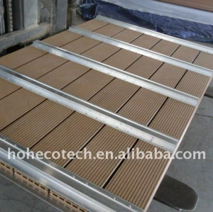 Garden wpc fencing wood plastic composite fencing/wpc railing/post wood fence