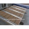 Garden wpc fencing wood plastic composite fencing/wpc railing/post wood fence