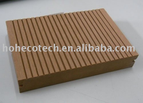 Panneau de plancher plein de WPC (ISO9001, ISO14001, ROHS, CE)
