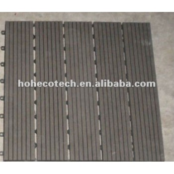 CE Certificated tested water proof DIY WPC decking tile for Sauna