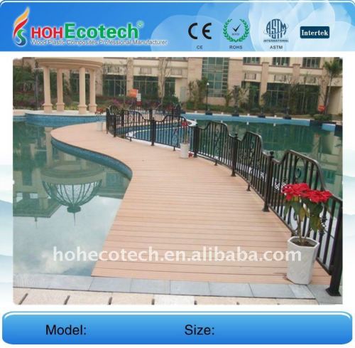 Swimming pool deck WPC