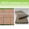 eco-friendly wood plastic composite decking/floor tile