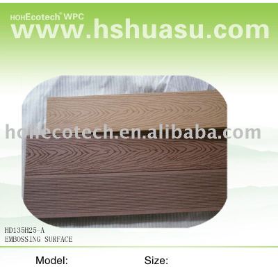 WPC wood like surface