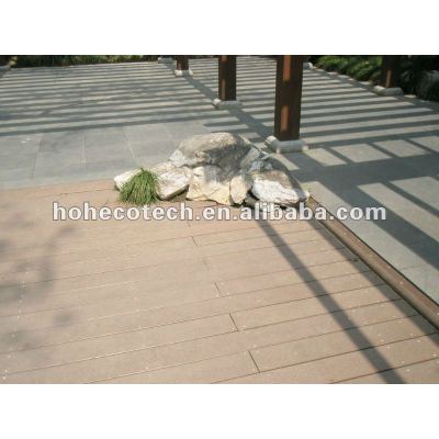 High tensile strength &Slip resistant outdoor wood flooring WPC(Wood Plastic Composite) decking