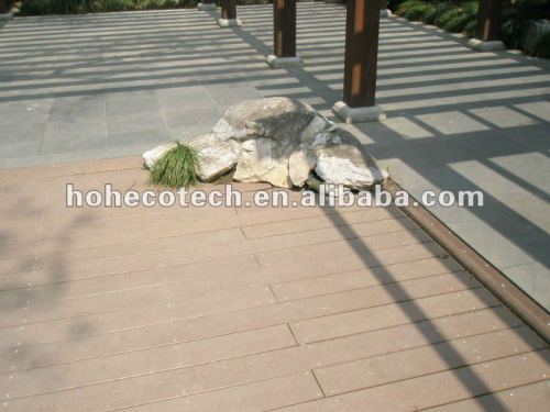 High tensile strength &amp;Slip resistant outdoor wood flooring WPC(Wood Plastic Composite) decking