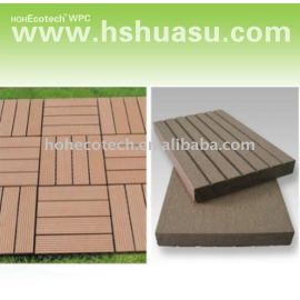eco-friendly деревянная пластичная составная плитка decking/пола