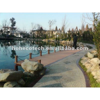Waterproof weatherproof wpc wood plastic composite decking wpc decking/flooring (CE, ROHS, ASTM,ISO9001,ISO14001, Intertek)
