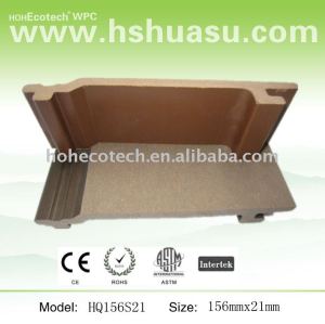 Solid Wood Plastic Composite WPC Wall Panel