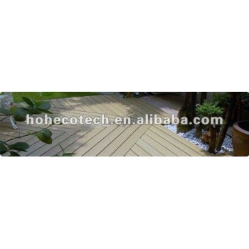 High tensile strength &amp;Slip resistant outdoor wood flooring WPC(Wood Plastic Composite) decking