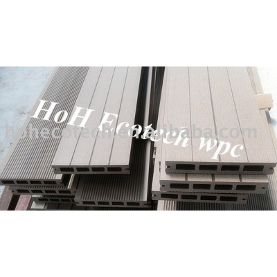 wood plastic composite flooring/decking-easy install