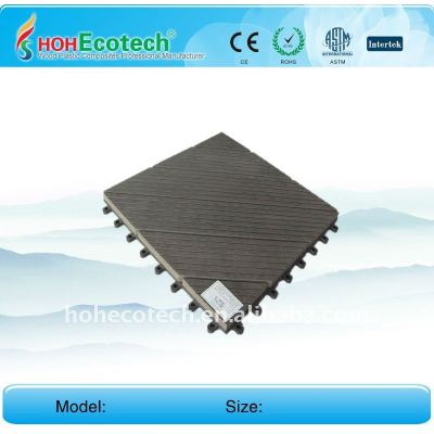 (CE ISO ROHS)WPC DIY 300*300mm decking tile