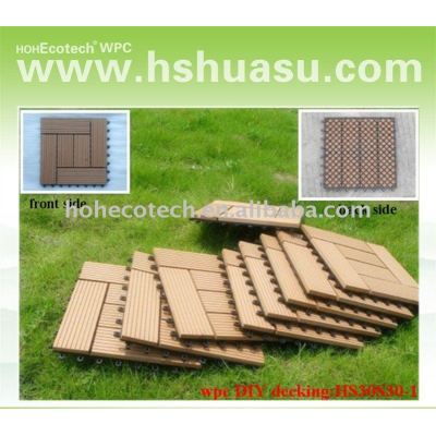 WPC outdoor flooring tiles