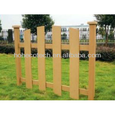 Easily Fabricated Leisure Garden fencing/Wood plastic composite fencing